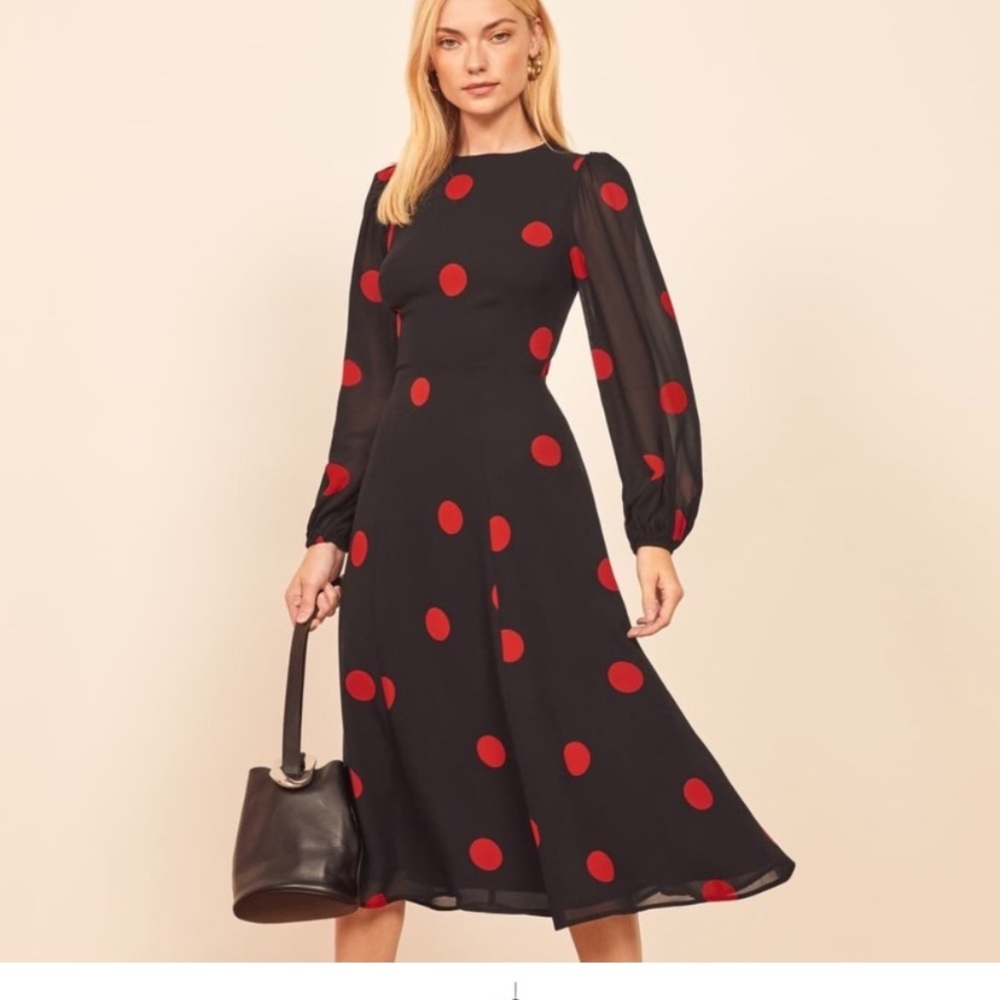 Reformation Luanne Midi Dress size 4